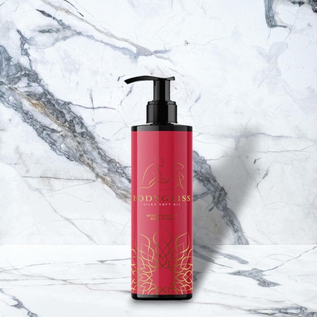 Bodygliss Massage Collection Silky Soft Oil Rose Petals
