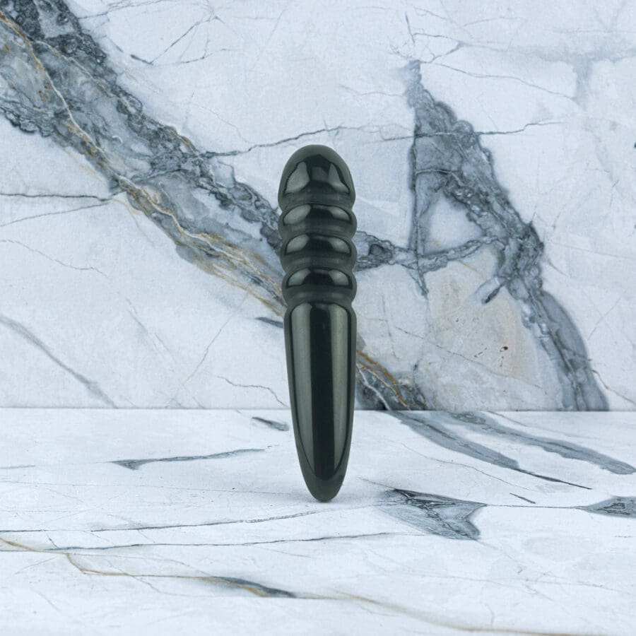 Crystal Buttplug Ava Red Jasper 110