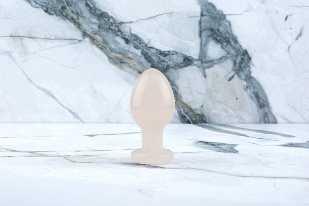 Crystal Buttplug Ava Red Jasper 24