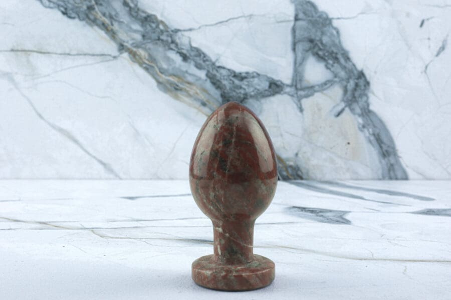 Crystal Buttplug Ava Red Jasper 36