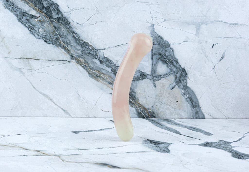 Crystal Buttplug Ava Red Jasper 86