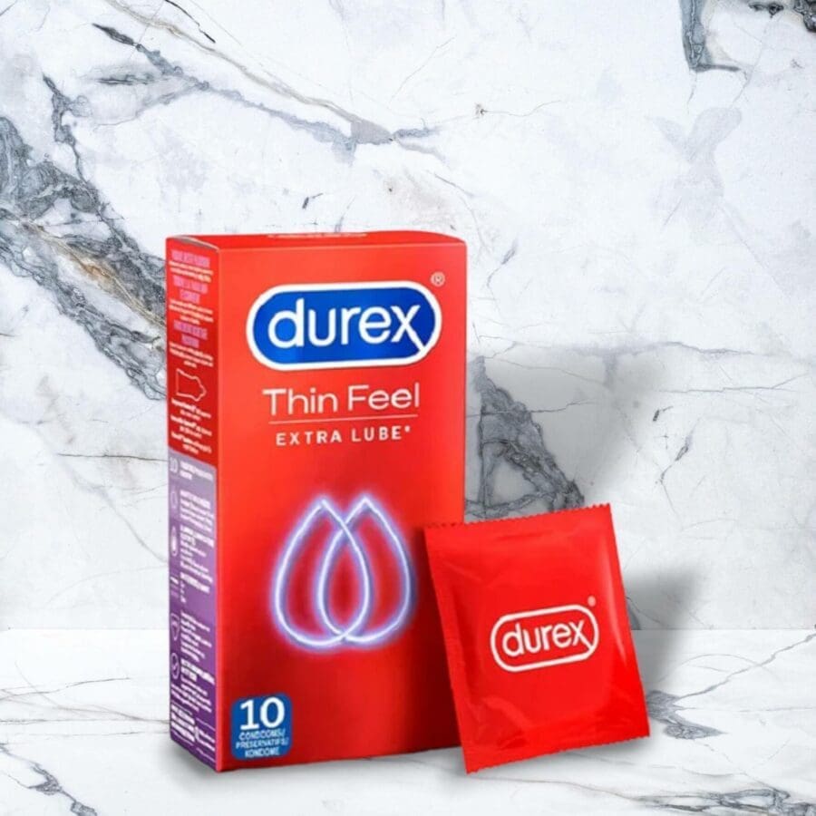 Durex Thin Feel Extra Lube 10pcs