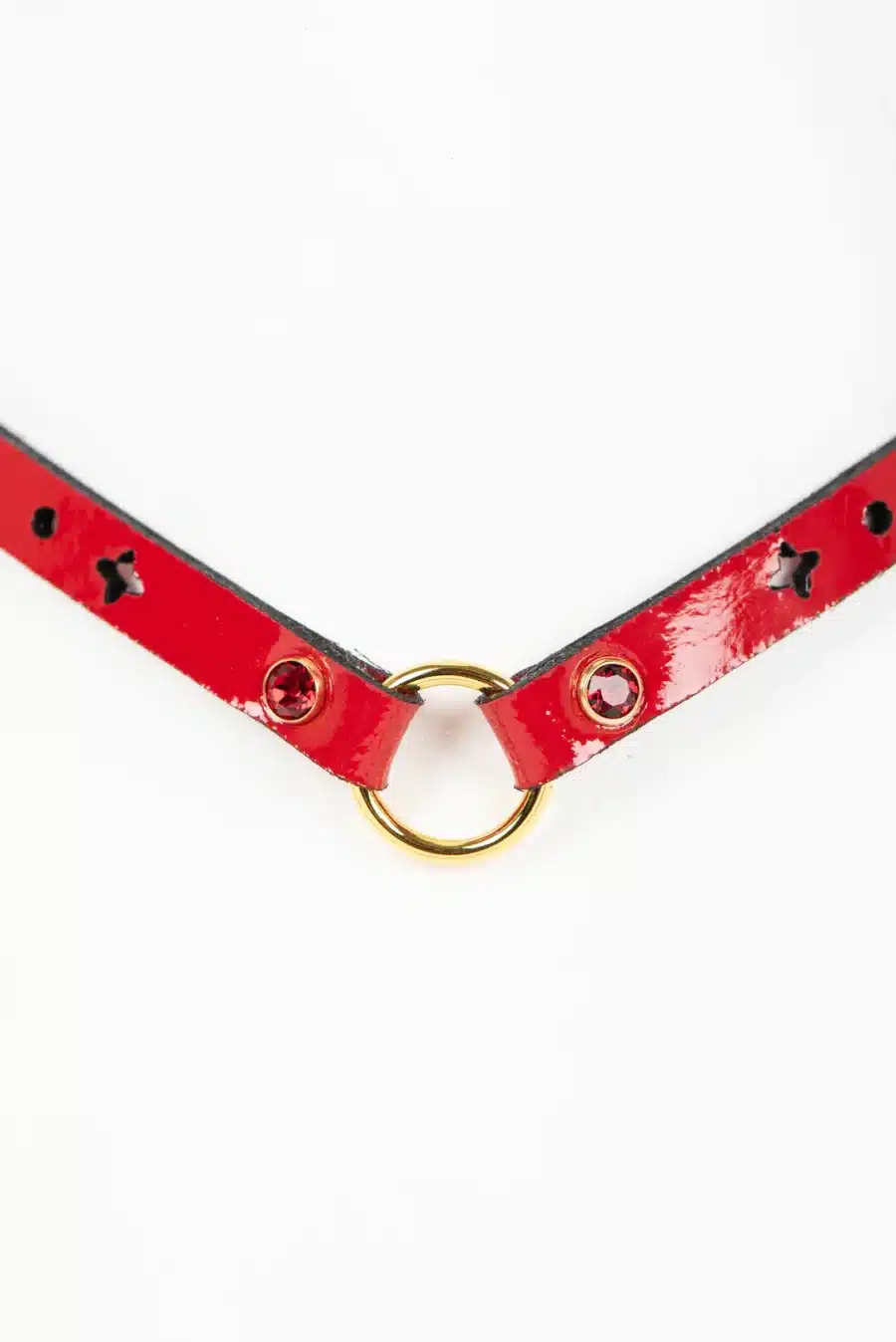 Fraulein Kink Bianco Rosso Nero Skinny Necklace 2