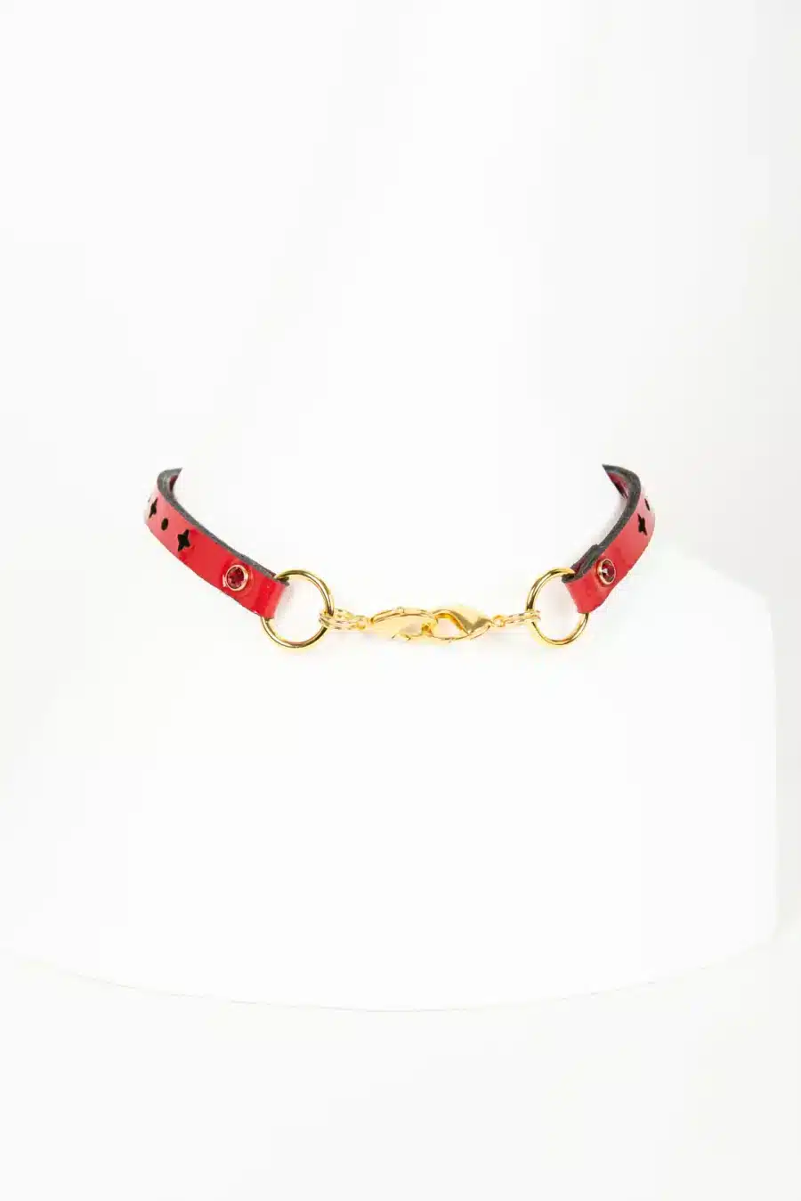 Fraulein Kink Bianco Rosso Nero Skinny Necklace