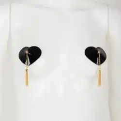 Fraulein Kink Chain Heart Nipple Decoration 5