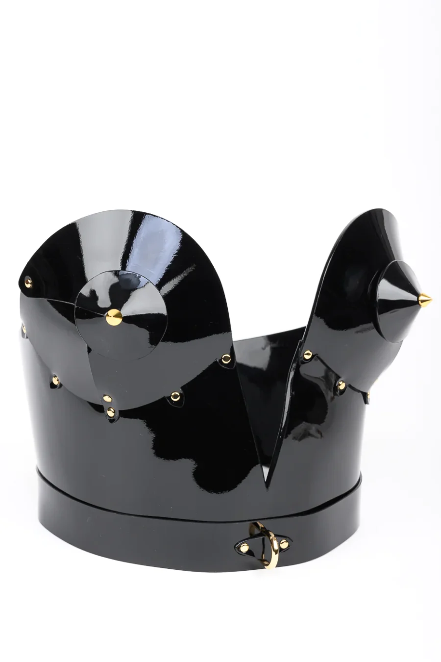 Fraulein Kink Rica Cast Corset With Spikes 3