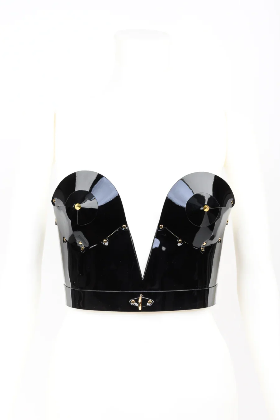 Fraulein Kink Rica Cast Corset With Spikes 5