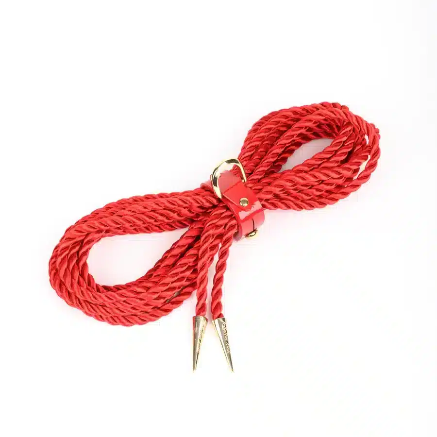 Fraulein Kink Roja Bondage Rope With Spikes