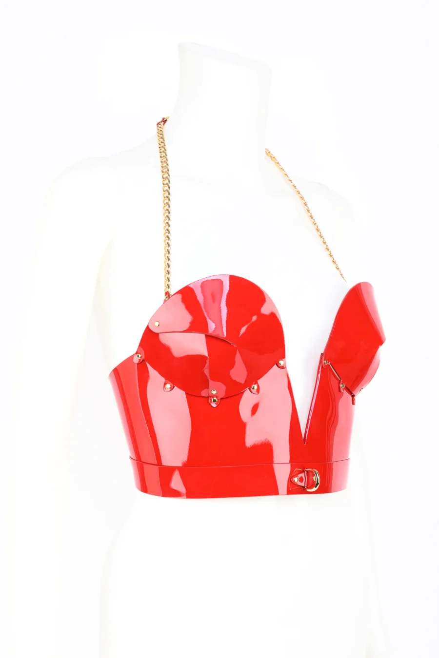Fraulein Kink Roja Cast Corset With Spikes 5