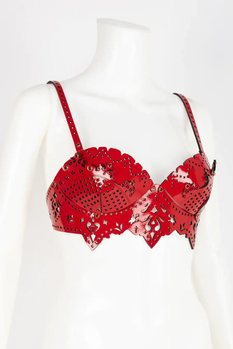 Fraulein Kink Rosso Bra