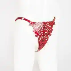 Fraulein Kink Rosso Leather Thong