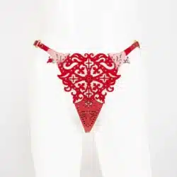 Fraulein Kink Rosso Leather Thong