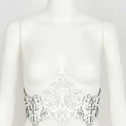Fraulein Kink Rosso Bianco Nero Underbust Harness 16