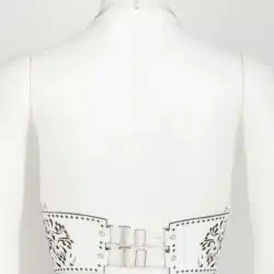 Fraulein Kink Rosso Bianco Nero Underbust Harness 19