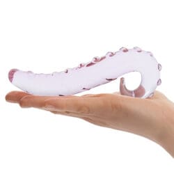 Glass Lick It Glass Dildo 2