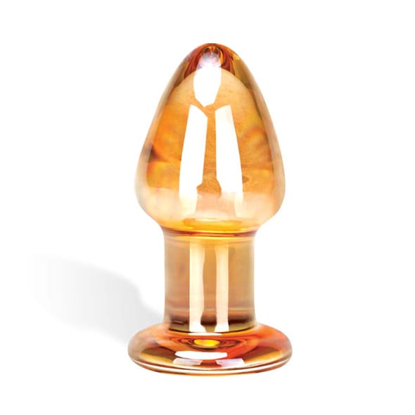 Glass Over Easy Glass Buttplug