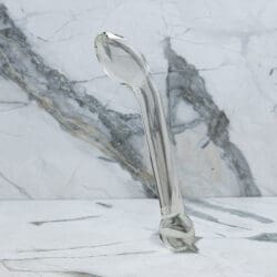 Glass Red Head Double Glass Dildo