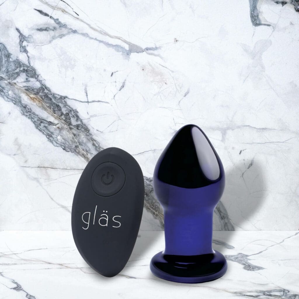 Glas Vibrating Butt Plug 4