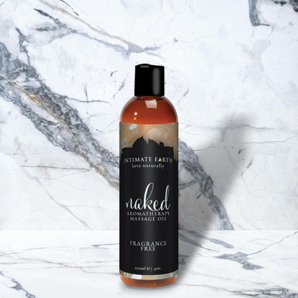 Intimate Earth Massage Oil Grass Naked Unscented