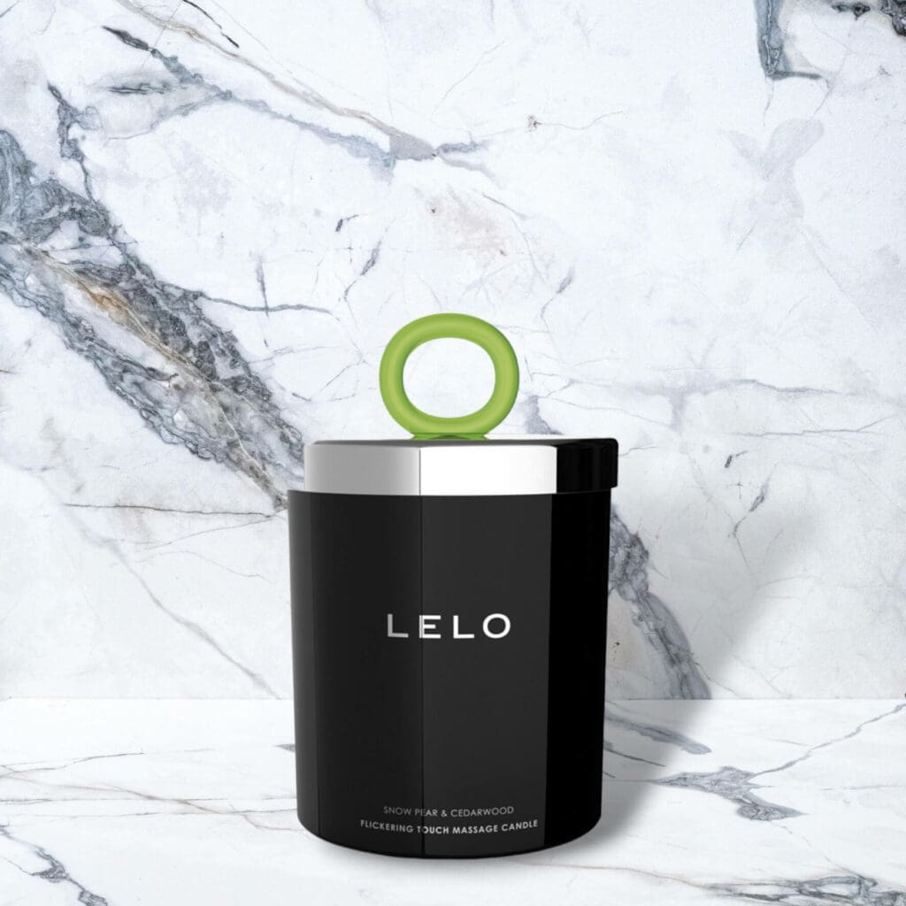 Lelo Massage Candle Snow Pear Cedarwood 150g