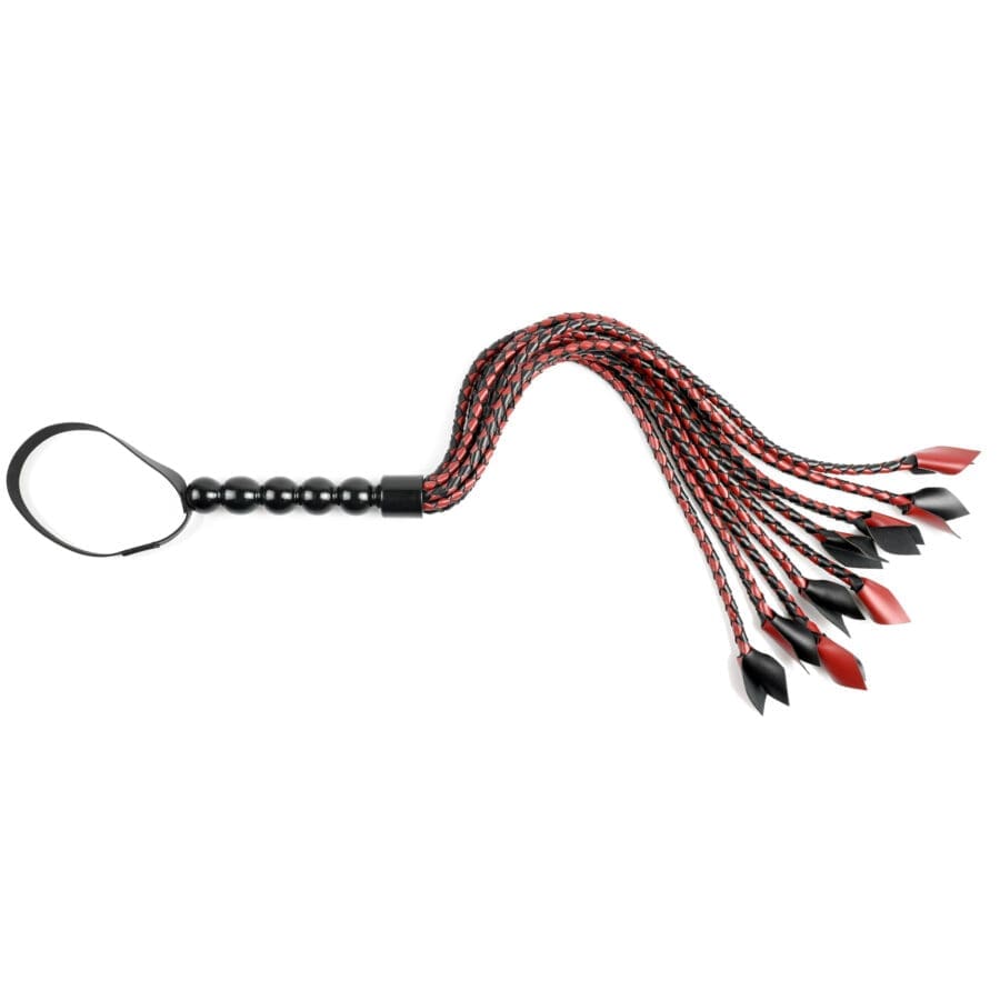 Sportsheets Saffron Braided Flogger 7