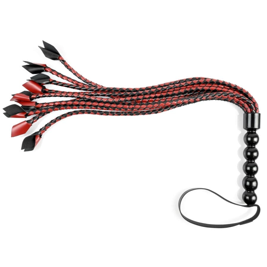 Sportsheets Saffron Braided Flogger 9