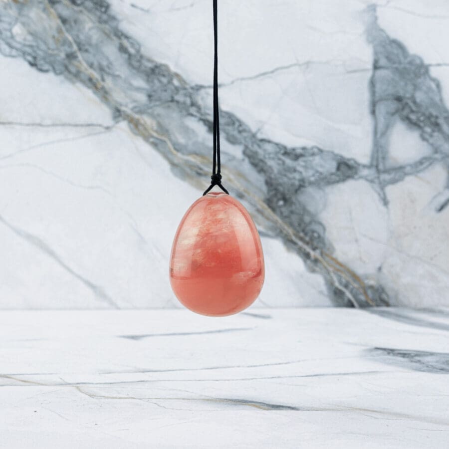 Yoni Egg Red Quartz Set 4