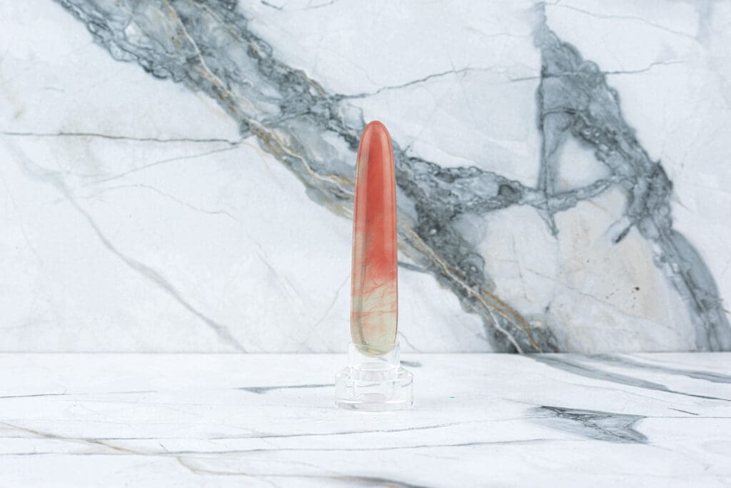 Yoni Wall Red Quartz 10 Cm