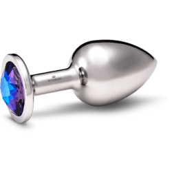 Rosebuds Large Stainless Steel Crystal Buttplug