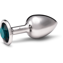 Rosebuds Large Stainless Steel Crystal Buttplug