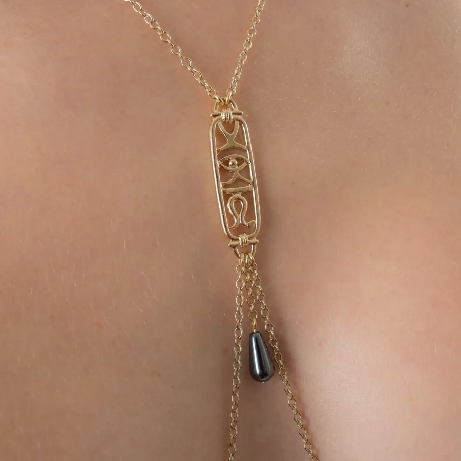 Sylvie Monthule Chest Jewelry Hieroglyph Of Love Gold 3