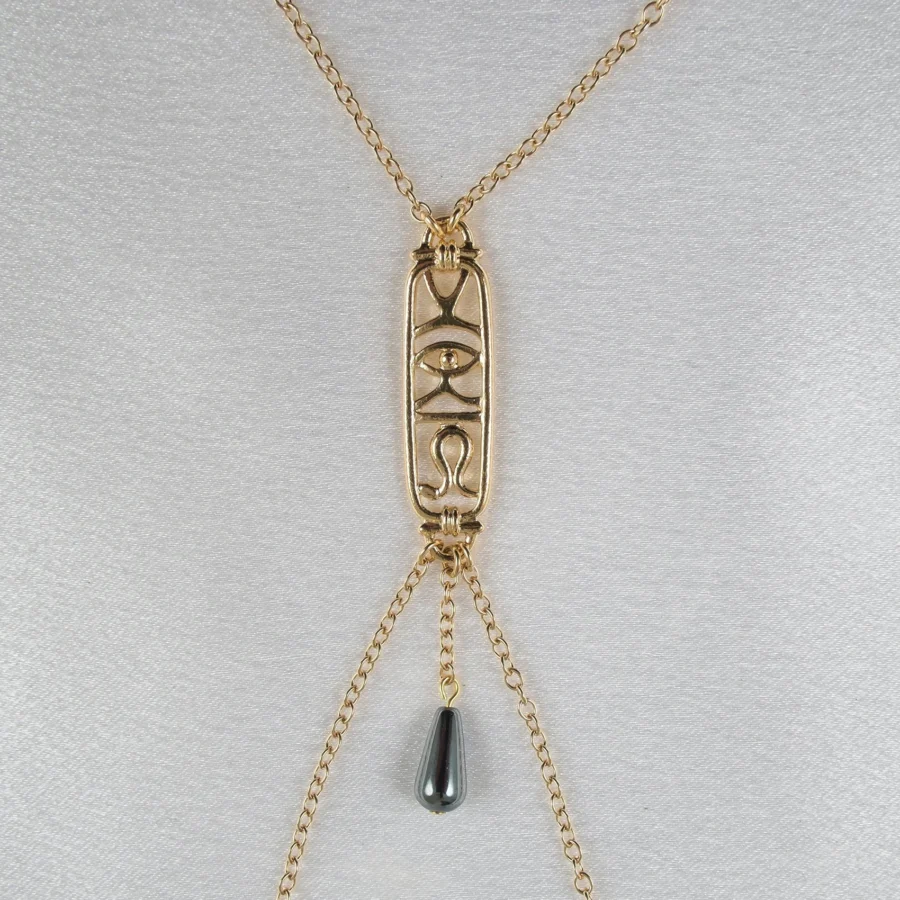 Sylvie Monthule Chest Jewelry Hieroglyph Of Love Gold