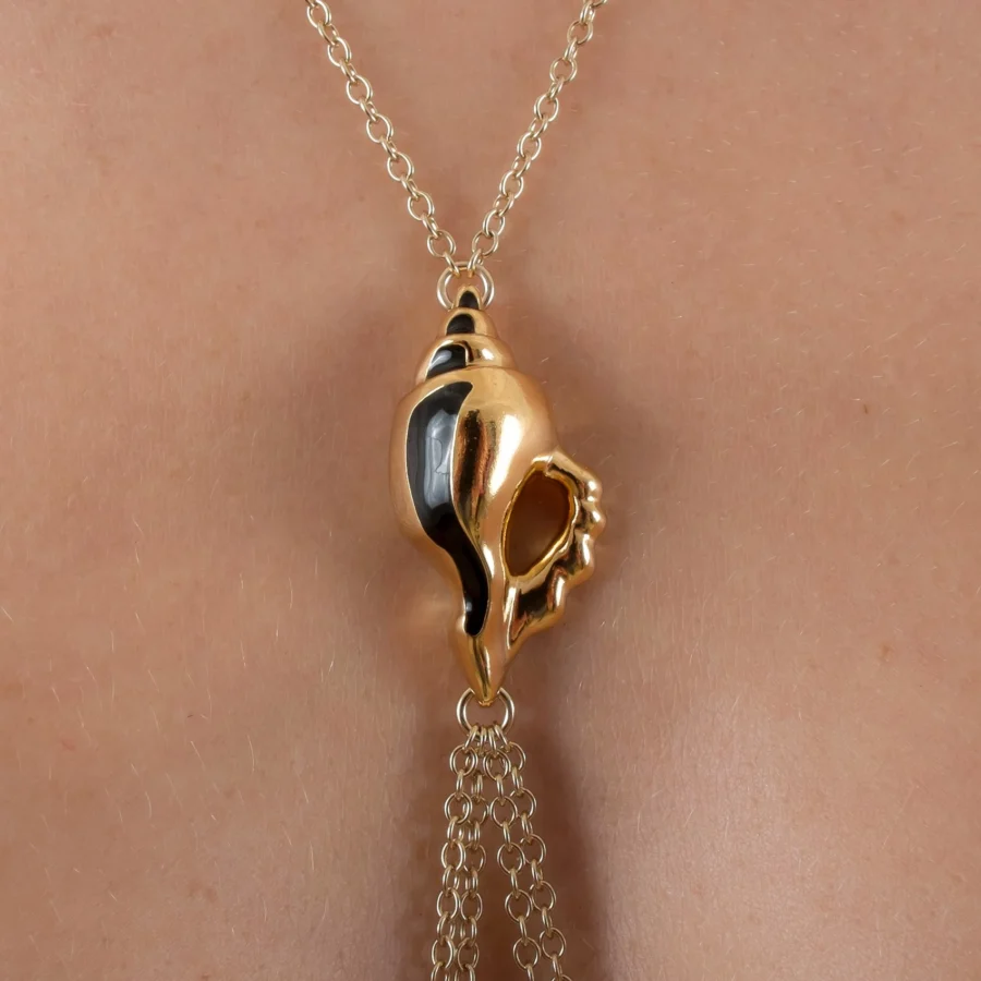 Sylvie Monthule Breast Jewelry Ocean Of Caresses Gold 3