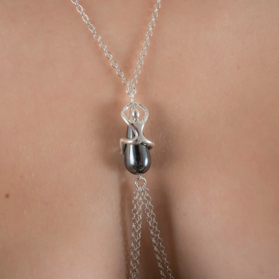 Sylvie Monthule Breast Jewelry Secret Passion Silver 2