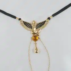 Sylvie Monthule G String Kiss Of Isis Gold 3