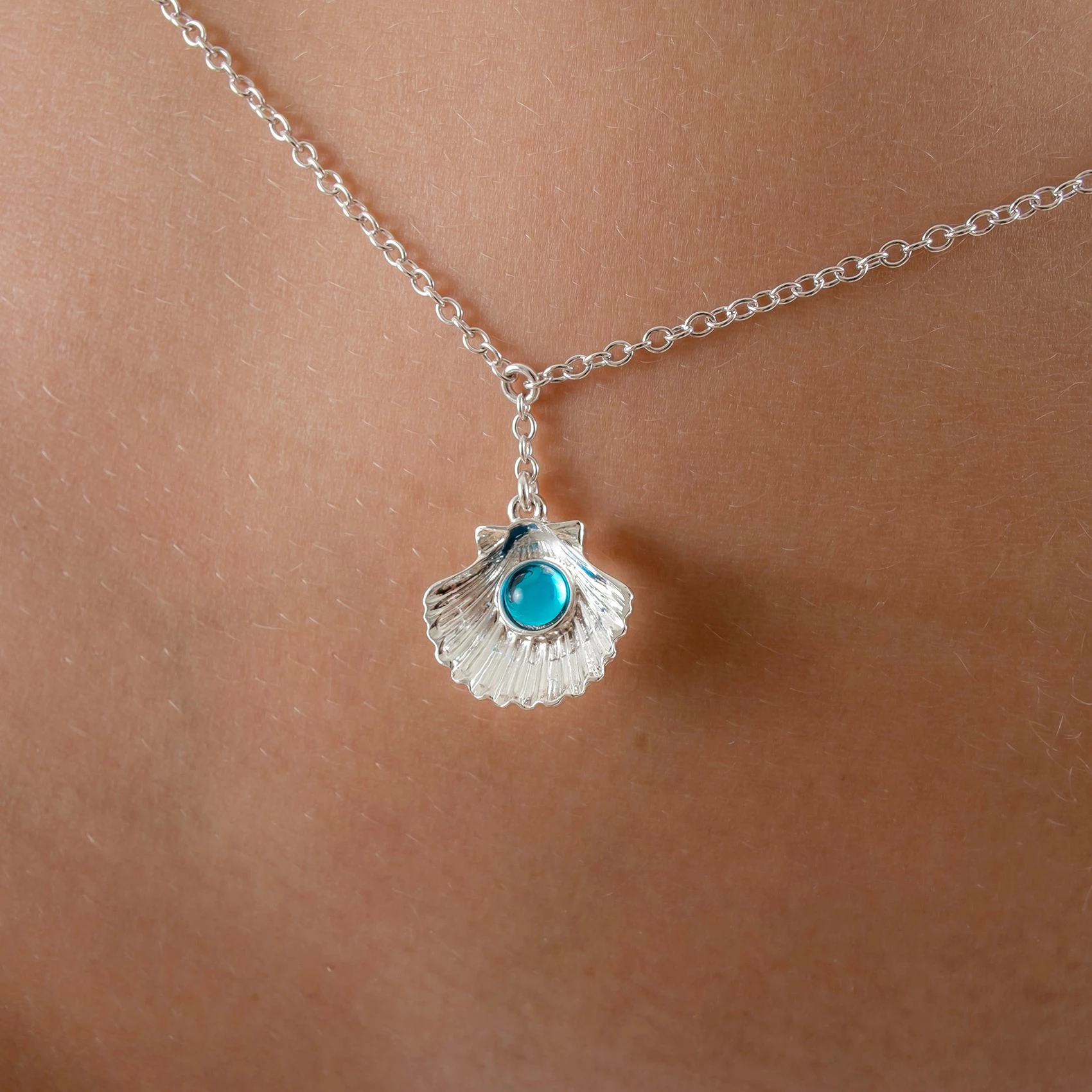 Sylvie Monthule Hip Necklace Secret Of Ocean Silver 2