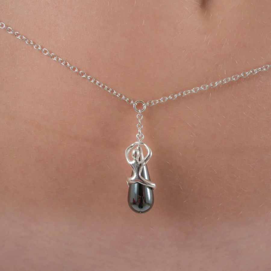 Sylvie Monthule Hip Necklace Secret Passion Silver