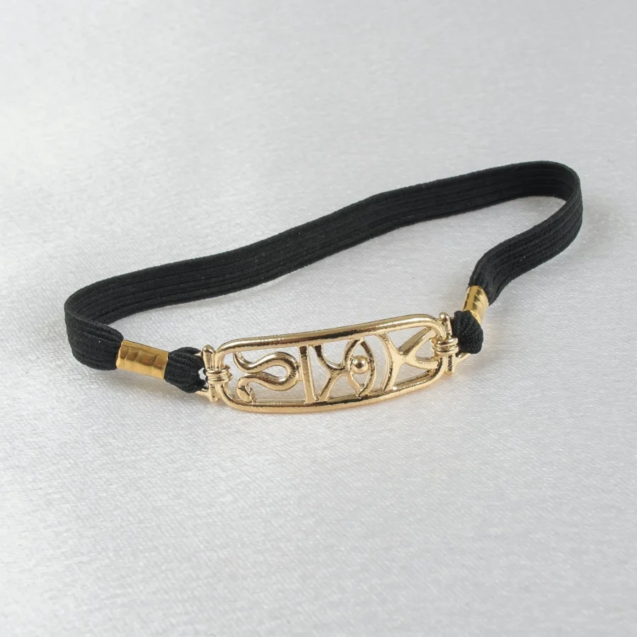 Sylvie Monthule Penis Jewelry Hieroglyph Gold 2