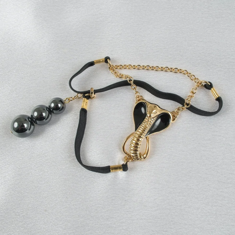 Sylvie Monthule Penis Jewelry Sacred Cobra Gold 2