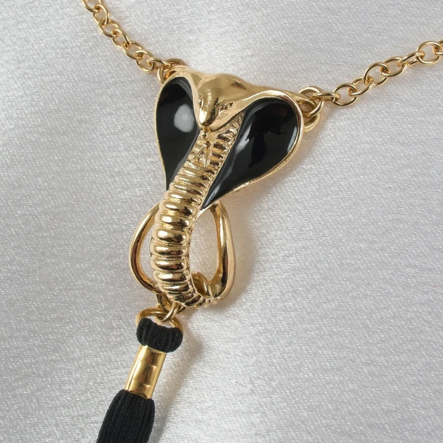 Sylvie Monthule Penis Jewelry Sacred Cobra Gold