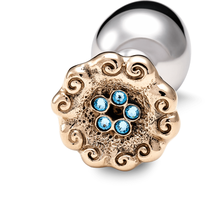 Rosebuds™ | Weighted Metal Anal Plug | Alfred