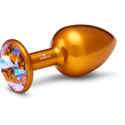 Rosebuds Medium Alu Crystal Gold Buttplug
