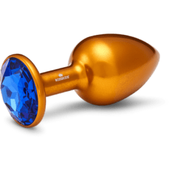 Rosebuds Medium Alu Crystal Gold Buttplug