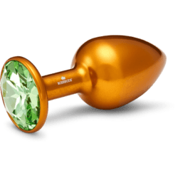 Rosebuds Medium Alu Crystal Gold Buttplug