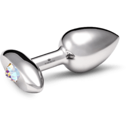 Rosebuds New Medium Stainless Steel Crystal Buttplug