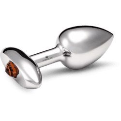 Rosebuds New Medium Stainless Steel Crystal Buttplug
