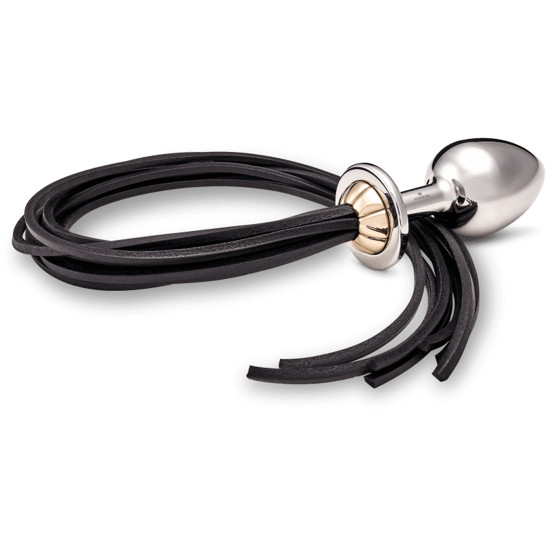 Rosebuds™ | Weighted Anal Plug with Tail | Whipbud size XL size XL