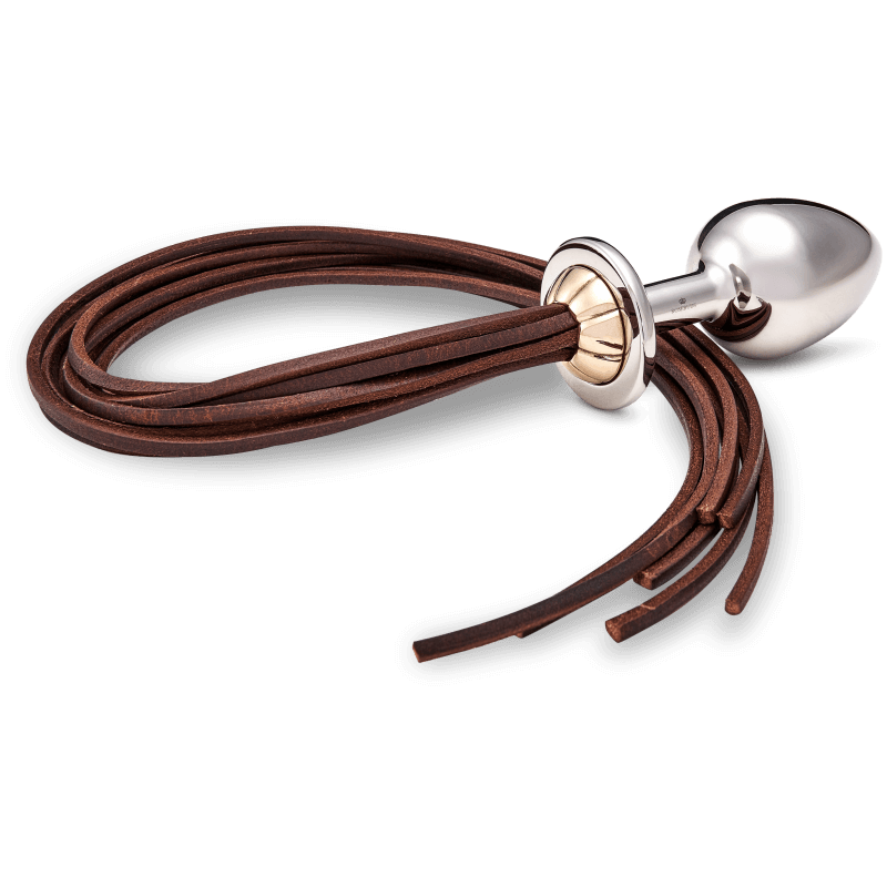 Rosebuds™ | Weighted Anal Plug with Tail | Whipbud size XL size XL