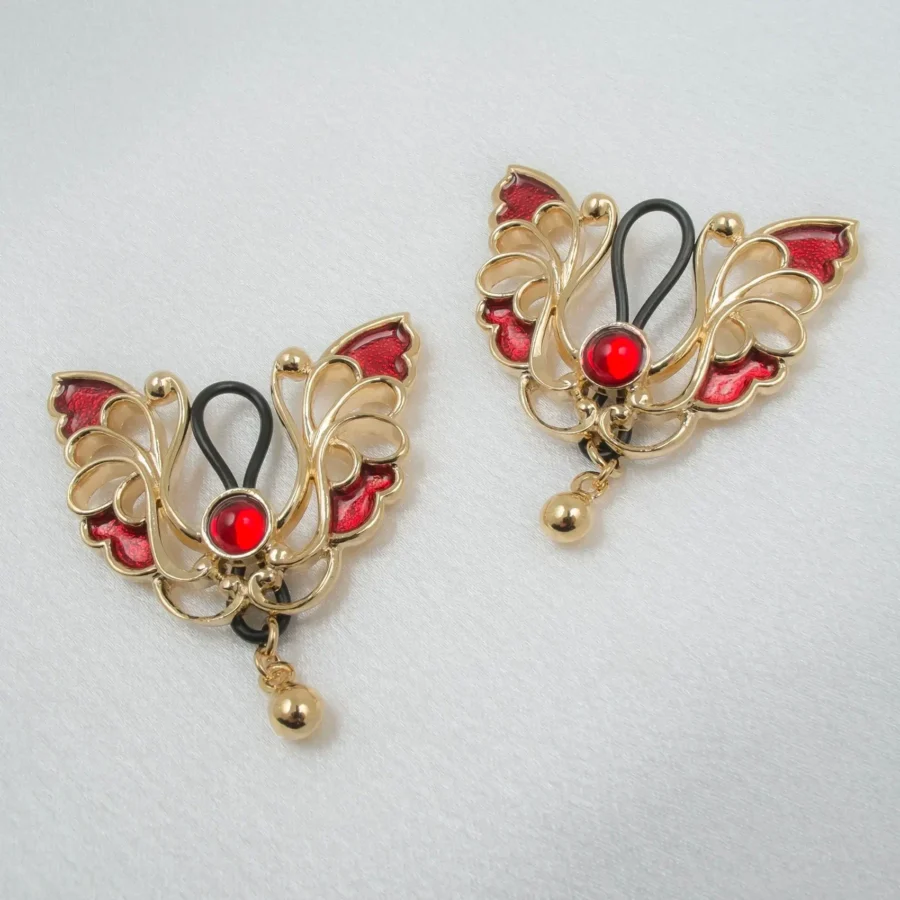 Sylvie Monthule Chest Jewelry Butterfly Kisses Gold 3