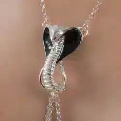 Sylvie Monthule Breast Jewelry Sacred Cobra Silver 4